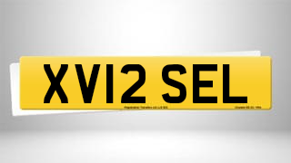 Registration XV12 SEL